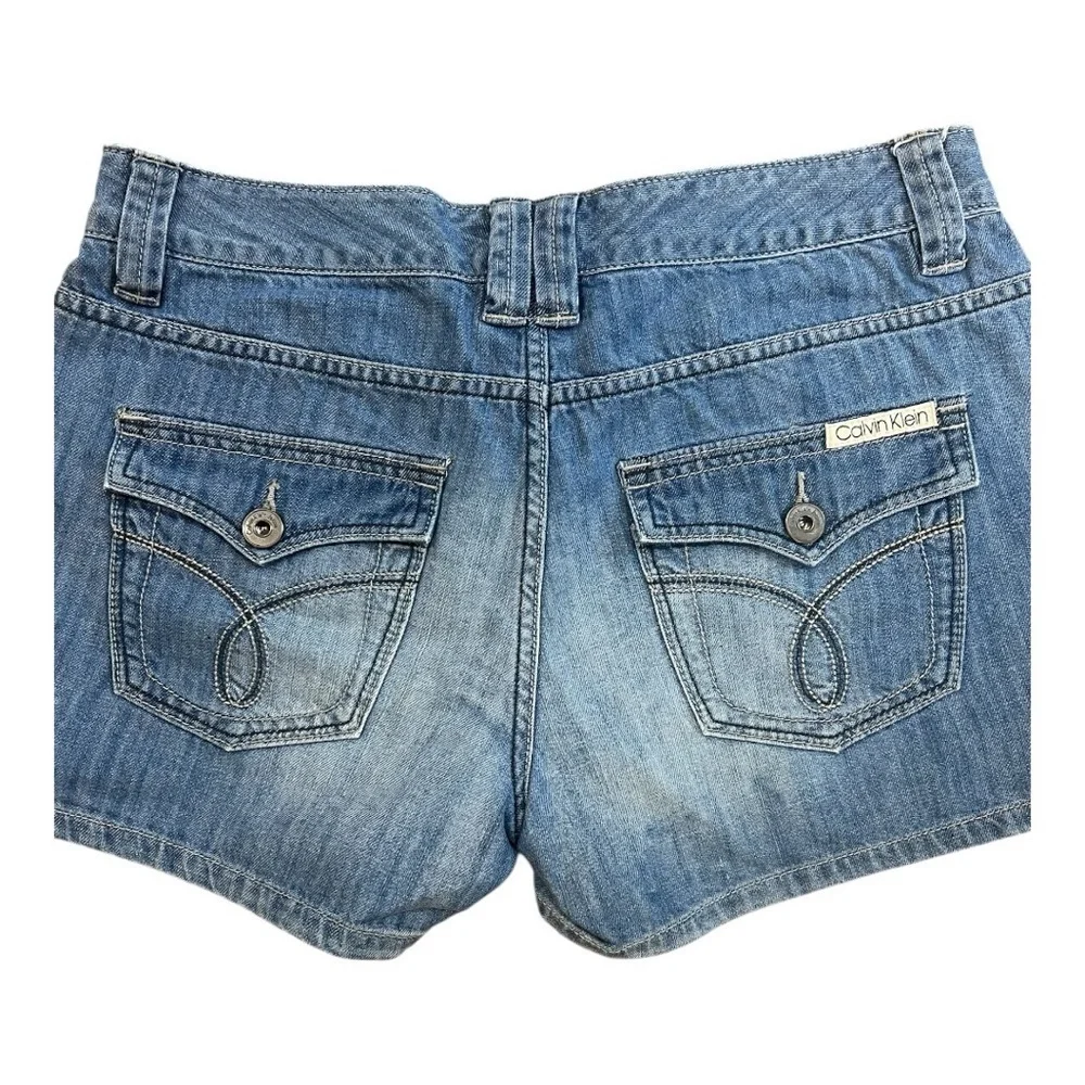 Calvin Klein Jean Shorts Size 8 Women